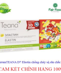 serum Teana D7 elastin chong chay se san chac da tang do dan hoi