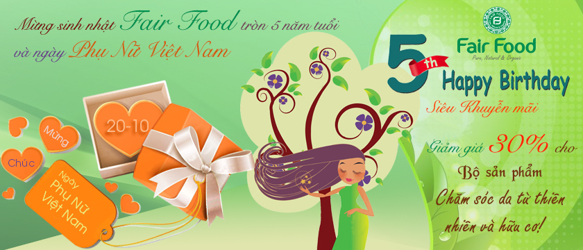 Fairfood nơi bạn tìm thấy những gì tinh túy của tự nhiên 