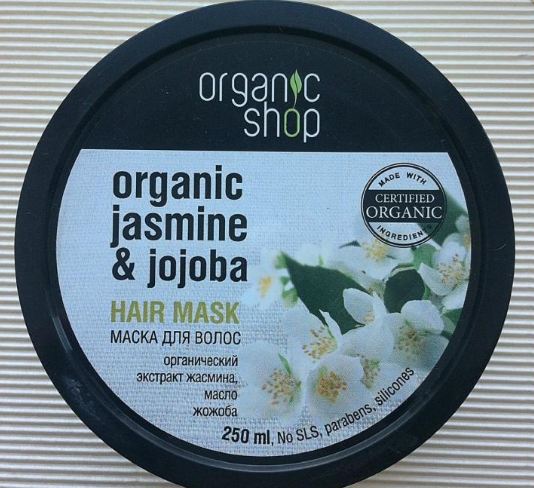 Kem U toc ORGANIC SHOP hoa nhai An Do va dau JOJOBA kich thich moc toc4