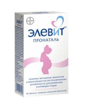 Vien uong Bayer Elevit Pronatal bo sung vitamin tong hop cho me bau