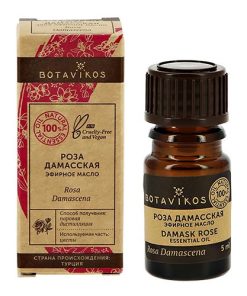 Tinh dầu nguyên chất hoa hồng Rosa damascena Botanika dưỡng da, thư giãn, trị liệu mùi hương