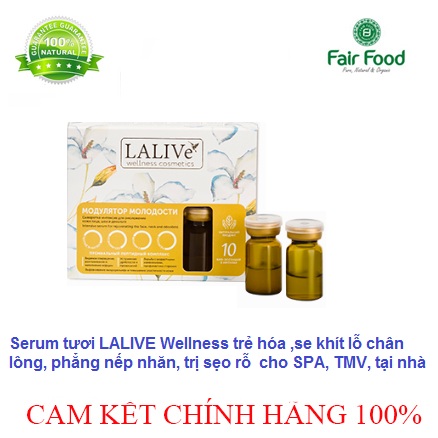 serum Lalive WELLNESS cosmetic cao cap tre hoa da tri ro lo chan long to tang sinh collagen fairfood 2
