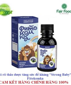 Siro thao duoc FITOKOMKA healthy baby nguon vitamin tu nhien tang de khang cho be chong virus cum,ho