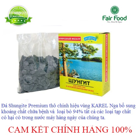 Da Shungite Premium tho chinh hieu vung KAREL Nga chat luong so 1 the gioi loc nuoc