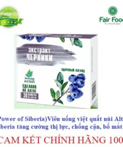 (Power of Siberia) vien uong viet quat nui cao Altai Siberia sang mat, chong can, roi loan thi luc fairfood1