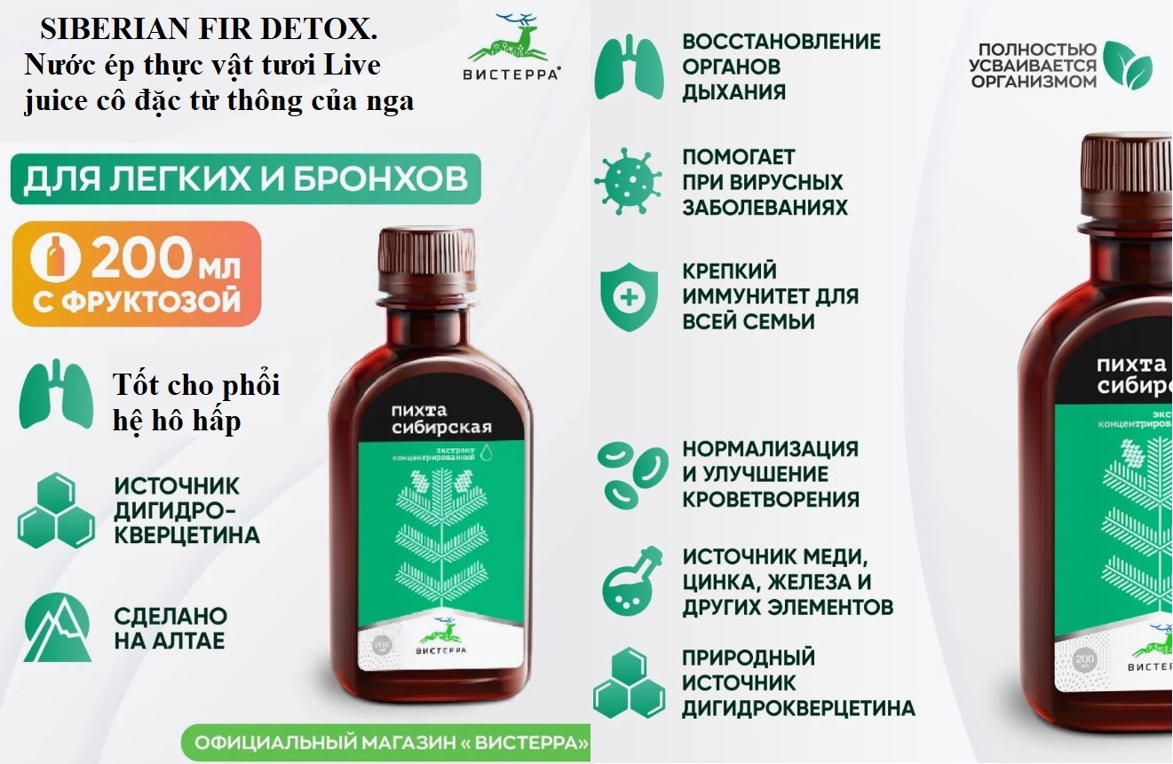 Detox siberian nuoc ep thong cua NGA