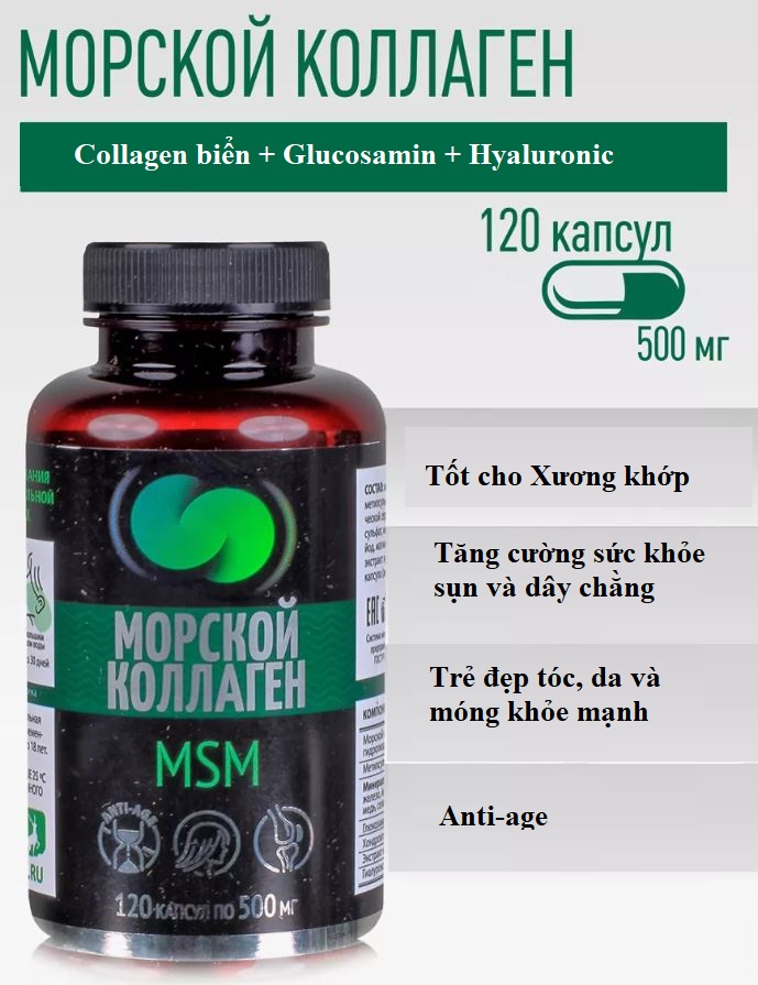 Collagen bien va glucosamin cho suc khoe xuong khop fairfood