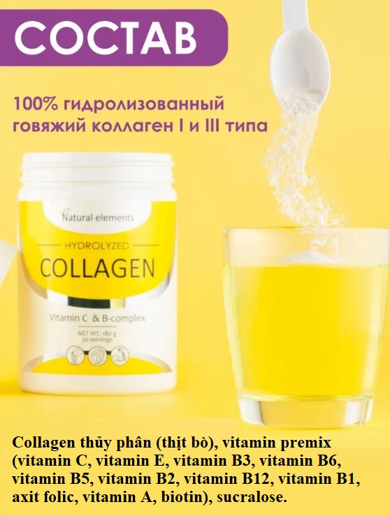 collagen thuy phan peptide vitamin C, vitamin B cho da xuong khop Alfit.fairfoodjpg