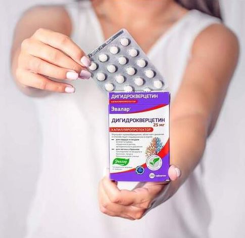 taxifolin hay con goi dihydroquercetin cua nga capillary cho mau