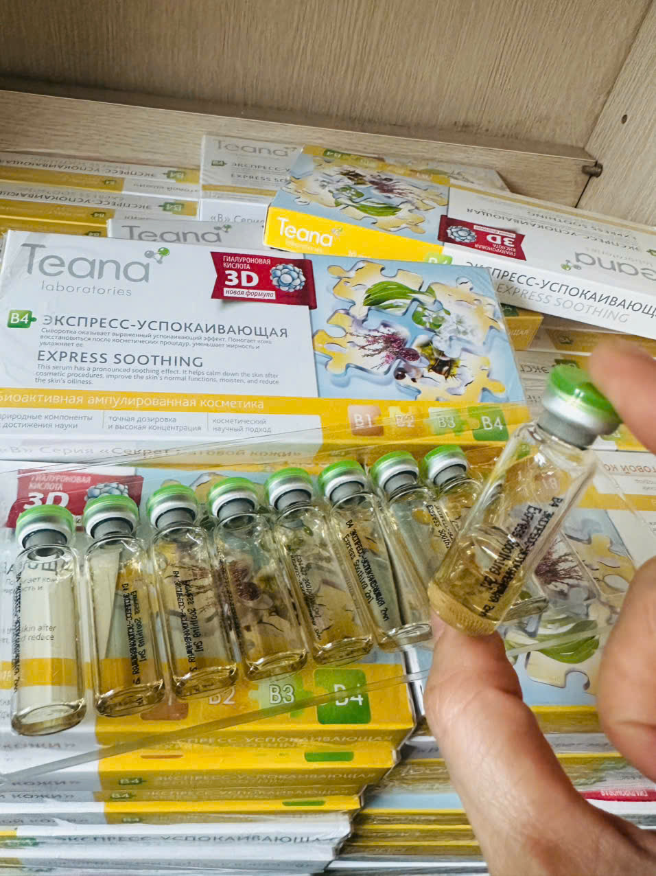 serum TEANA B4 cho da dau mun viem