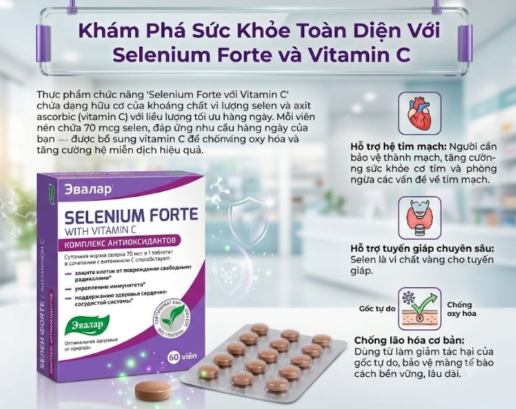 selen huu co cua evalar ket hop vitamin C